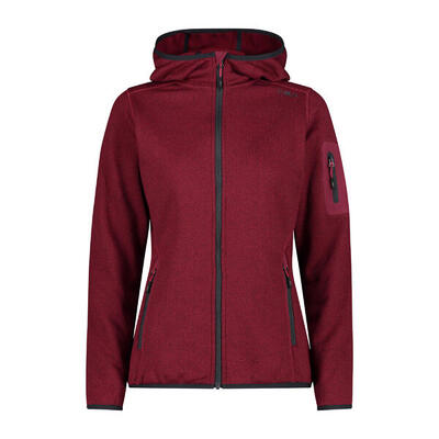 CMP Damen Jacke Knitted Melange Hoody 3H19826