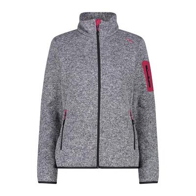 CMP Damen Jacke Knitted Melange Fleece Jacket 3H14746