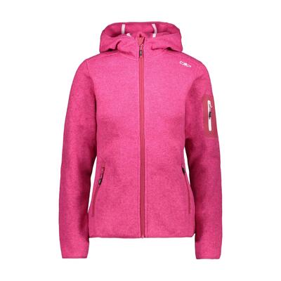 Pile donna con cappuccio e zip CMP