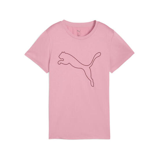 Puma Damen T-Shirt TAD ESSENTIAL Heather Logo Tee 525893