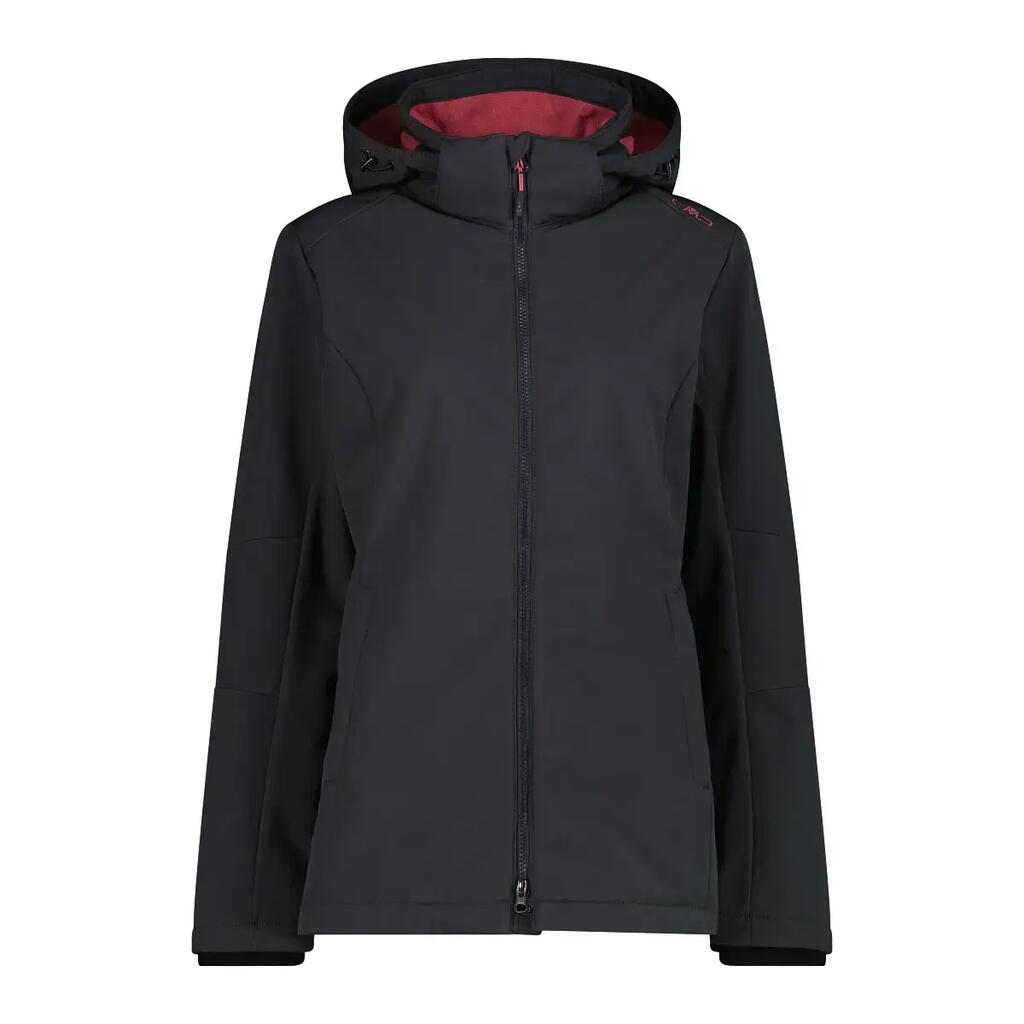 Women's zip-up hooded hiking jacket CMP