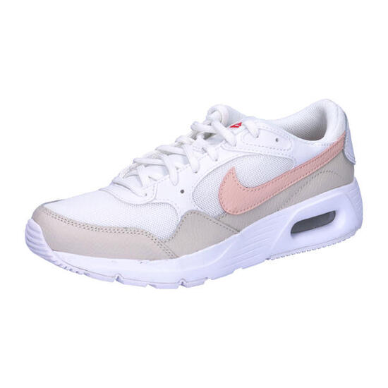 Nike Air Max SC Baskets basses enfant Blanc/Rose/Brun clair