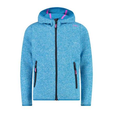 CMP Mädchen Fleece Jacke Fix Hood 3H19825