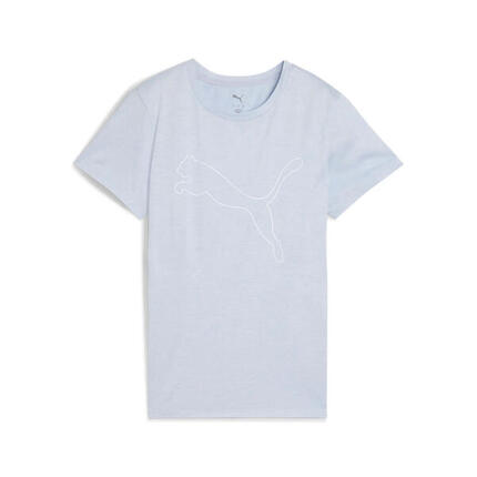 TAD ESSENTIALS Meliertes Logo-T-Shirt Damen PUMA