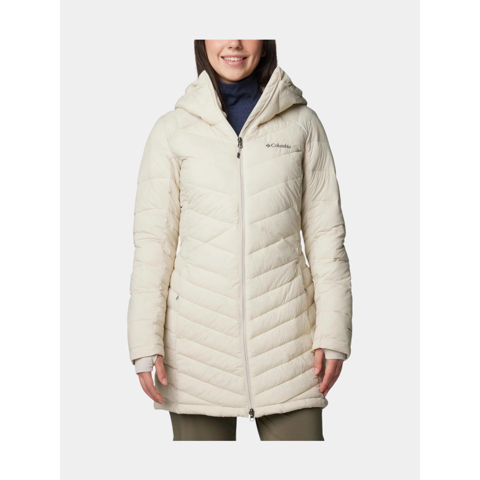 Columbia - Manteau D'Hiver Femme Joy Peak Ii Mid - Veste - Beige - 38 S - Decathlon