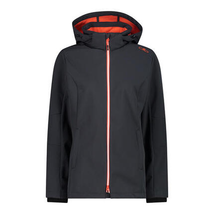 Veste de randonnée à capuche zippée femme CMP