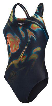 Traje de baño Speedo Eco+ Placem Dig Power Negro