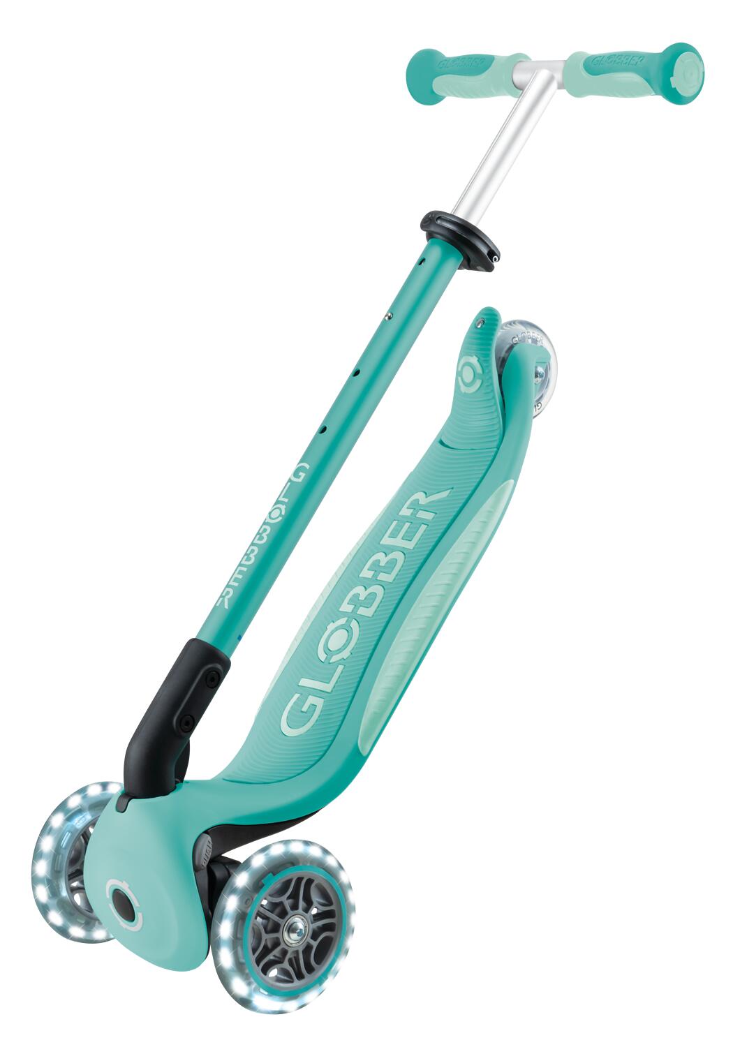 Meegroeistep GO-UP DELUXE LIGHTS - Mintgroen 11/13