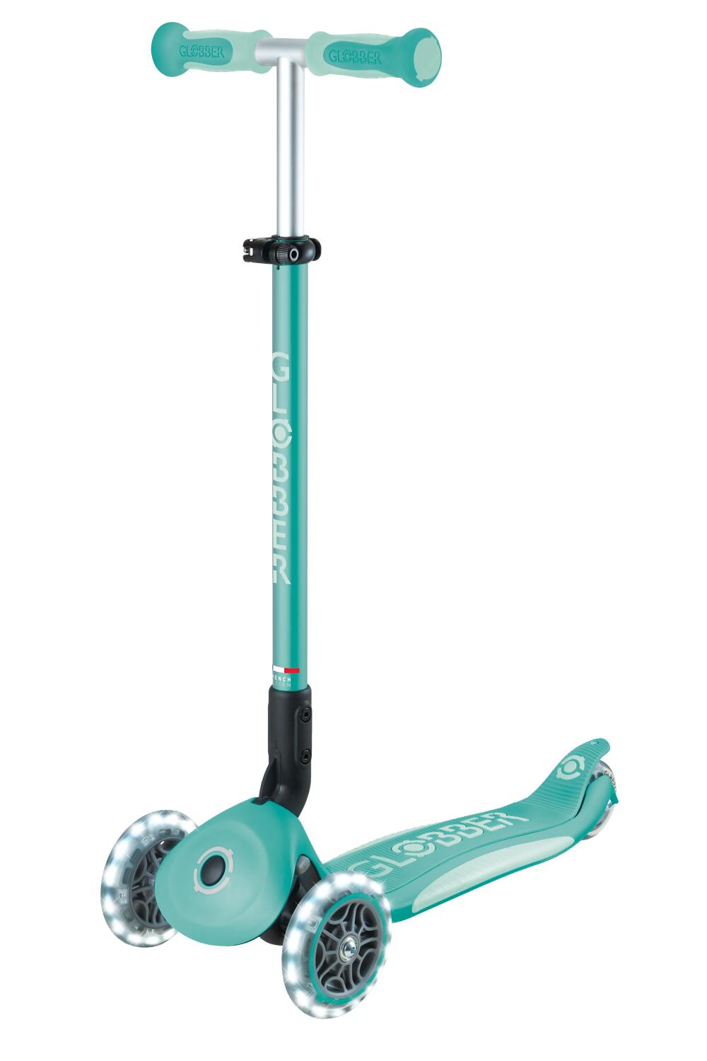 Meegroeistep GO-UP DELUXE LIGHTS - Mintgroen 10/13