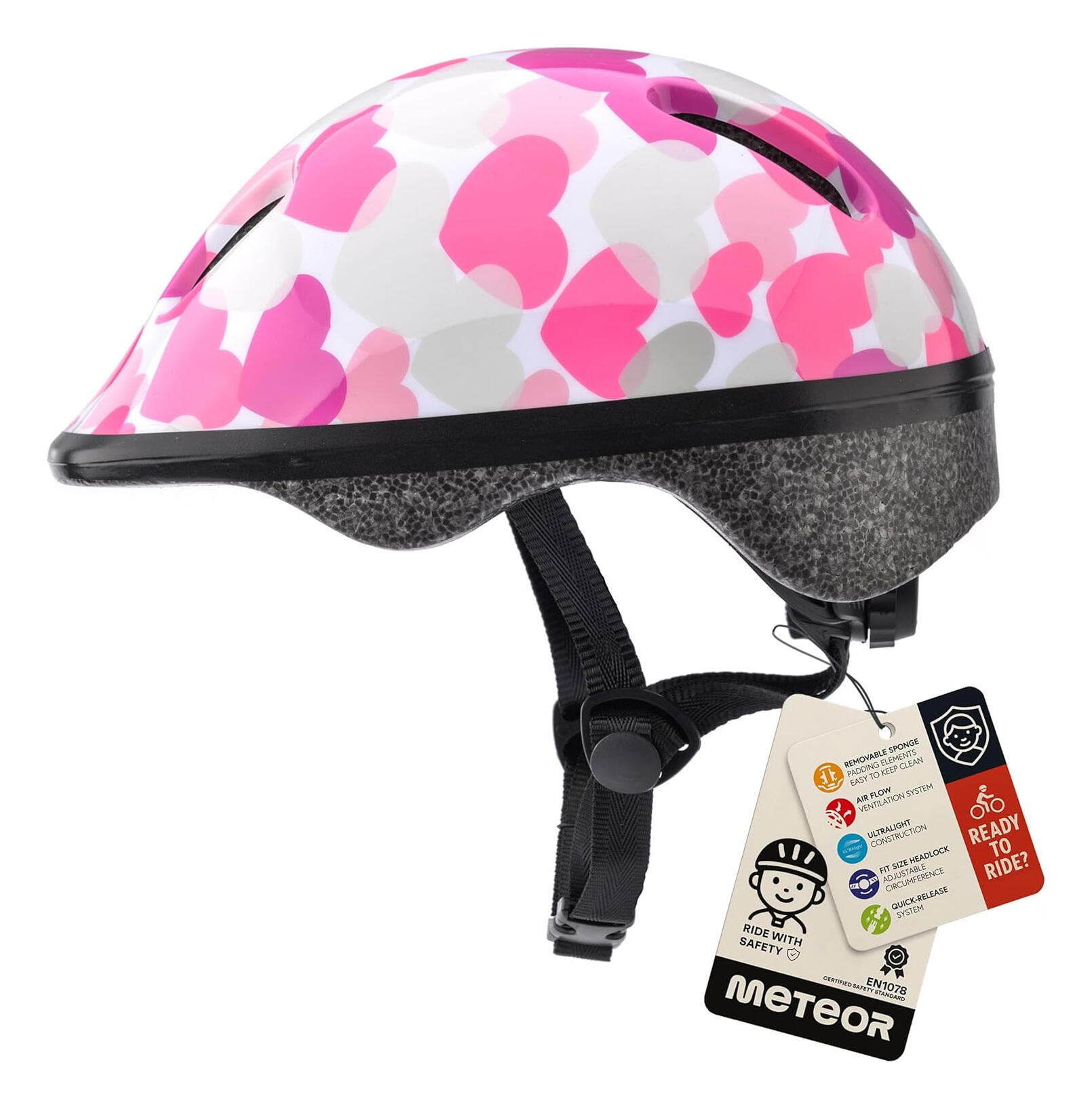 Meteor Helmet For Kids Toddler Childrens Boys Girls KS06 3/7