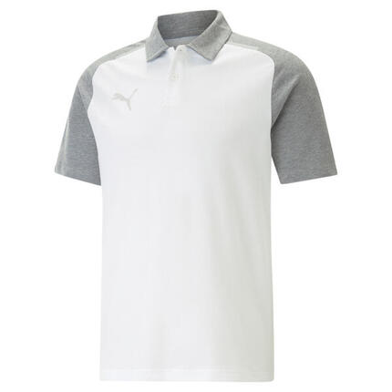 Puma Team Cup Casuals Polo Hommes - Blanc | XL