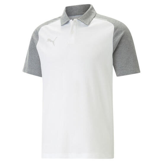 Puma Team Cup Casuals Polo Hommes - Blanc | XL
