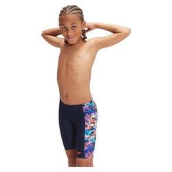 Maillot de bain Jammer Speedo enfant — Noir/Turquoise, 9-10 ans