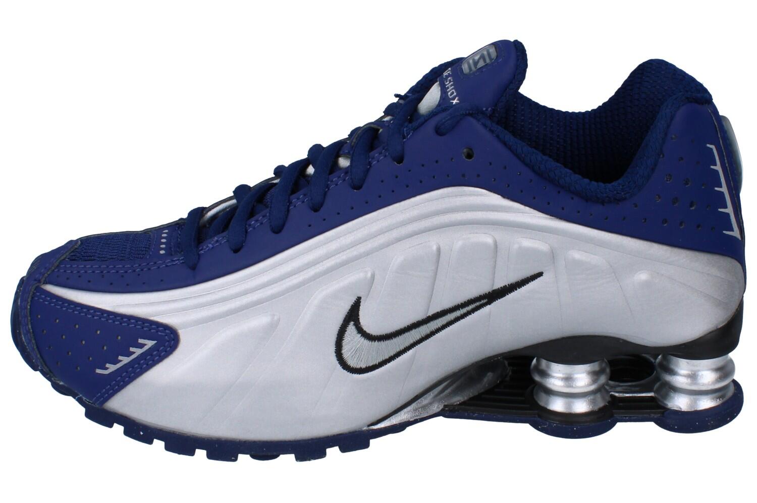 Nike Shox R4 Blue Void (Women's) 6/6