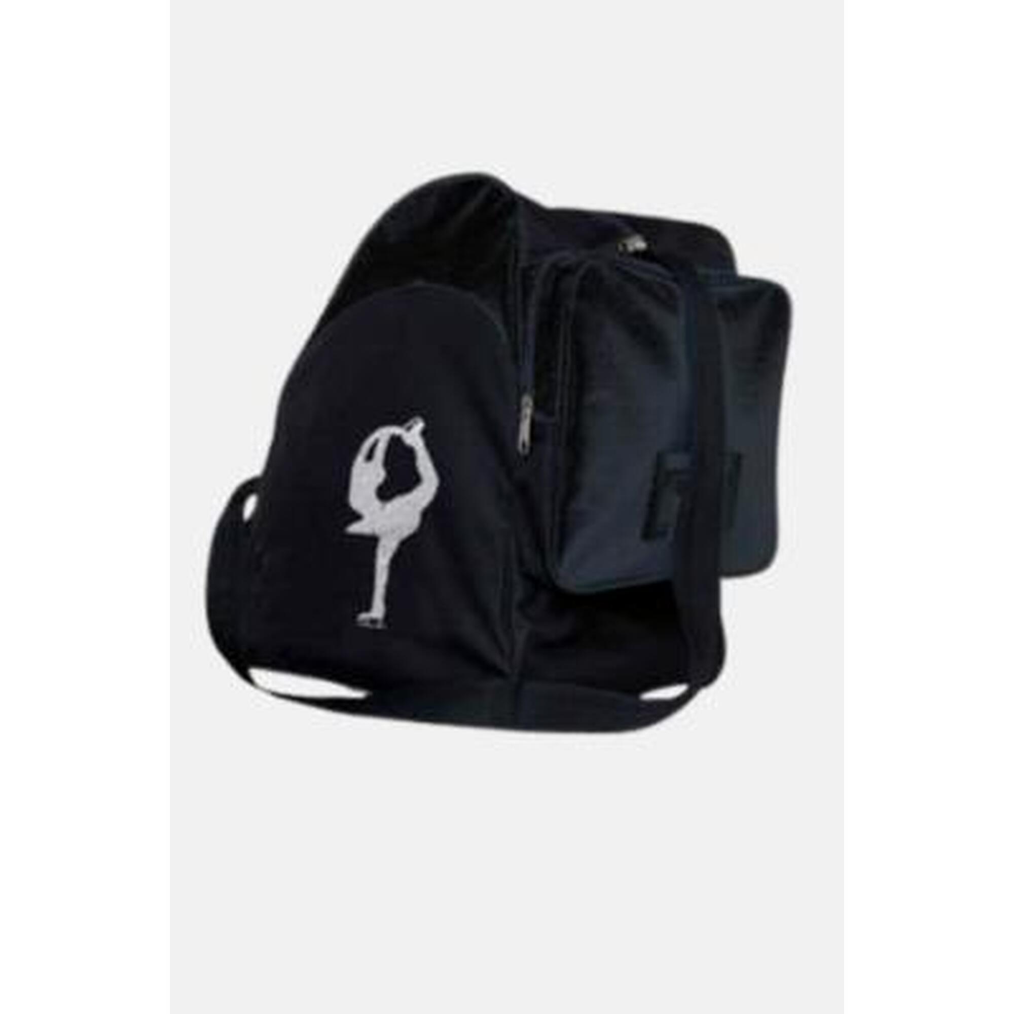 Mimi Style - Sac À Patins - Grande Taille - Biellmann Argent - Sac - Gris|noir - No Size - Decathlon