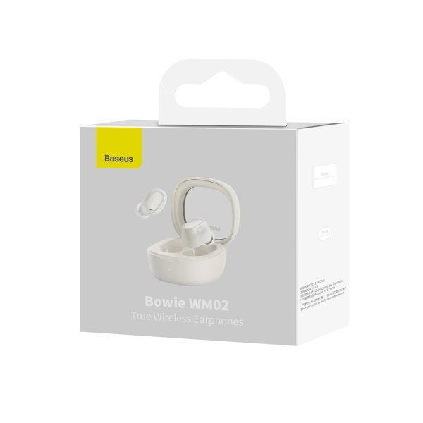 Căști Baseus WM02white Bluetooth
