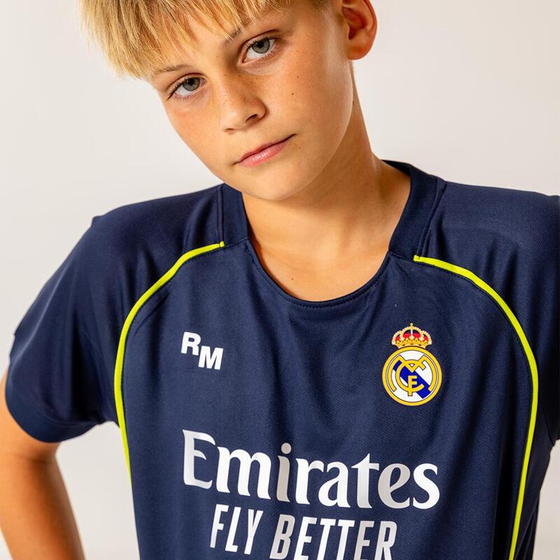 Echipament de deplasare Real Madrid 25/26 pentru copii