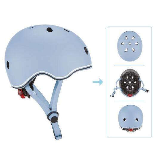 GLOBBER HELM GO-UP LIGHTS Gr. XXS/XS 45-51 dunkelblau