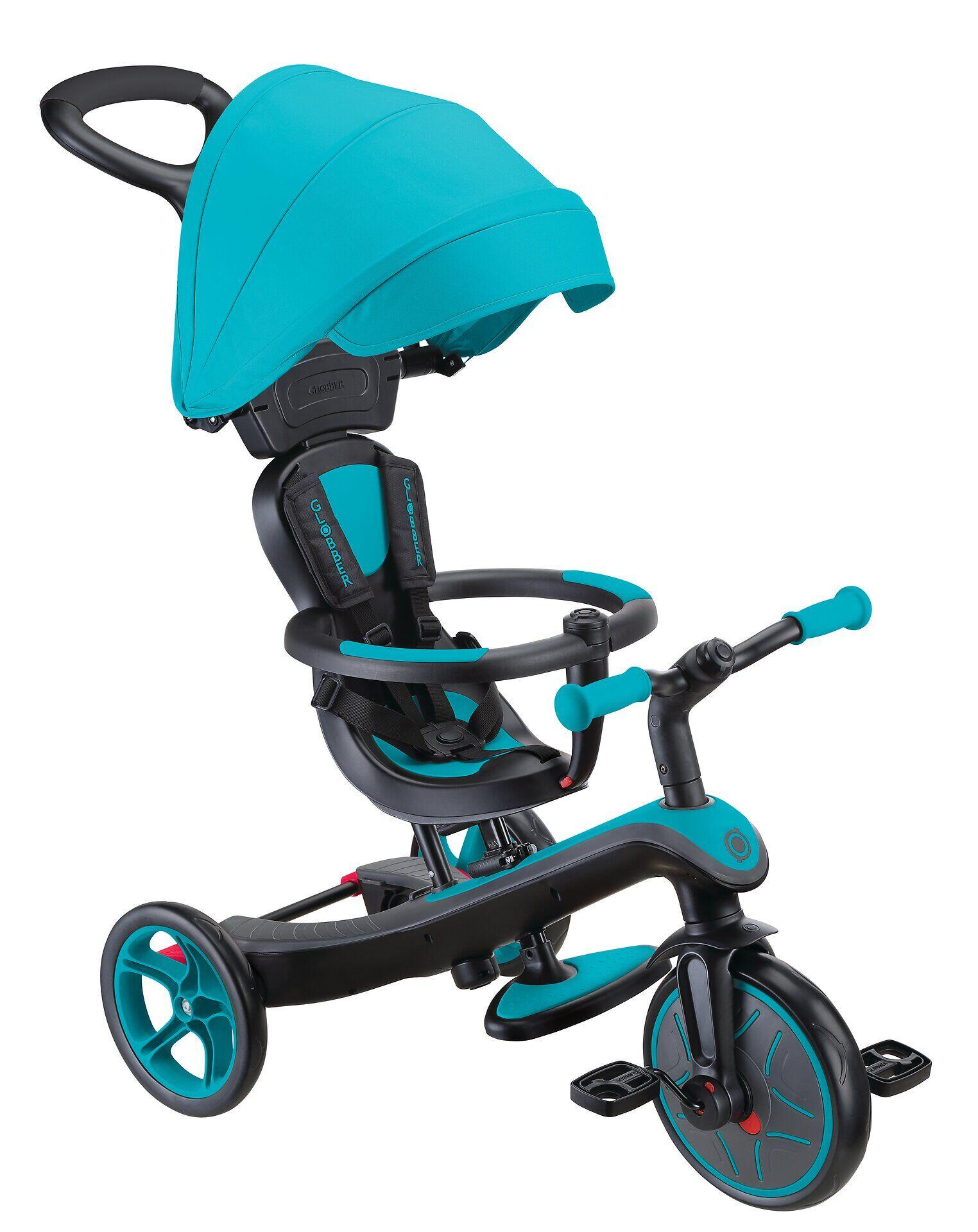 Globber Trike 4 in 1 in Teal 10/15
