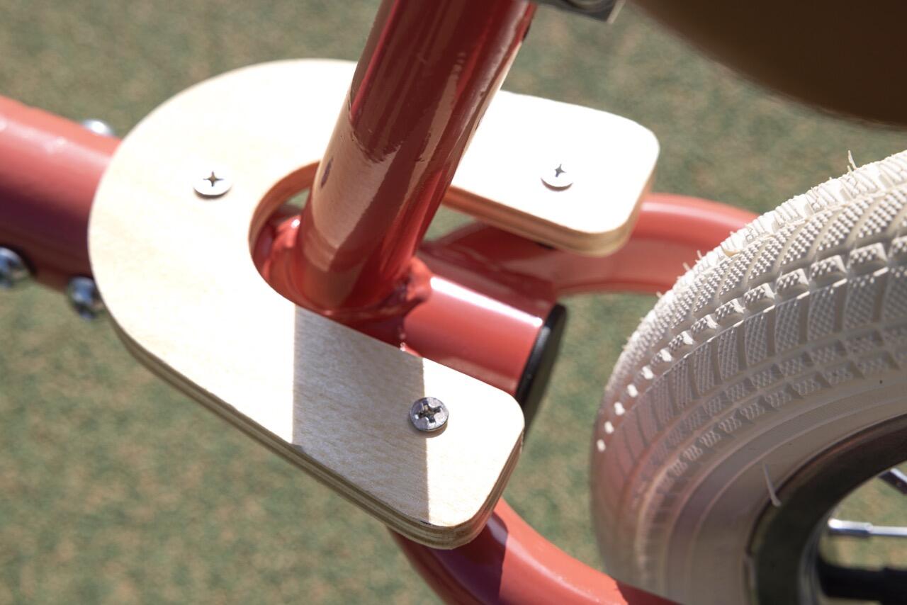Yvolution loopfiets Yvelo Classic Rood met luchtbanden 7/7