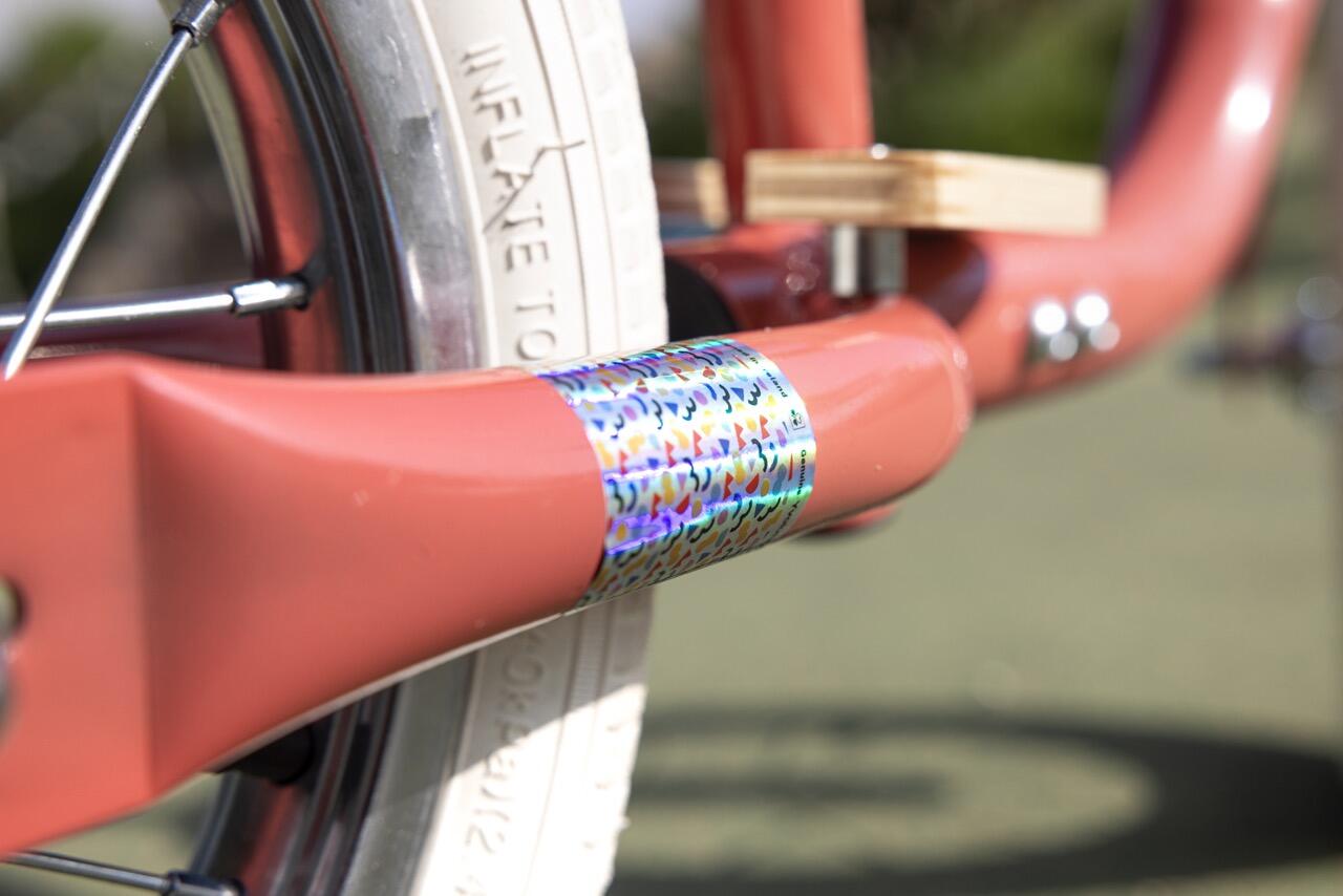 Yvolution loopfiets Yvelo Classic Rood met luchtbanden 6/7