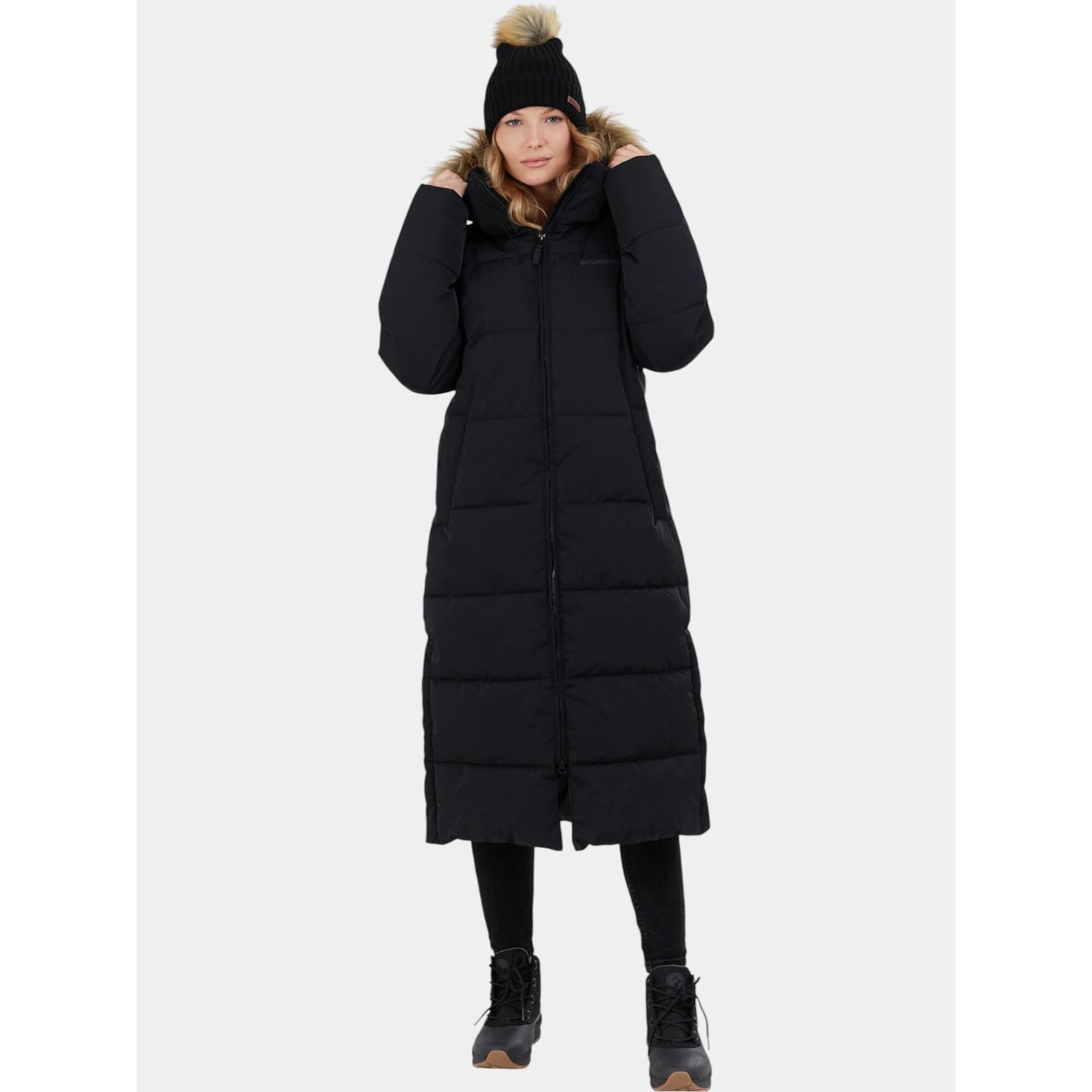 Fundango - Manteau D'Hiver Femme Meganne - Veste - Noir - 40 M - Decathlon