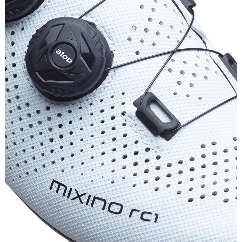 Pantofi ciclism șosea Mixino RC1 Alb