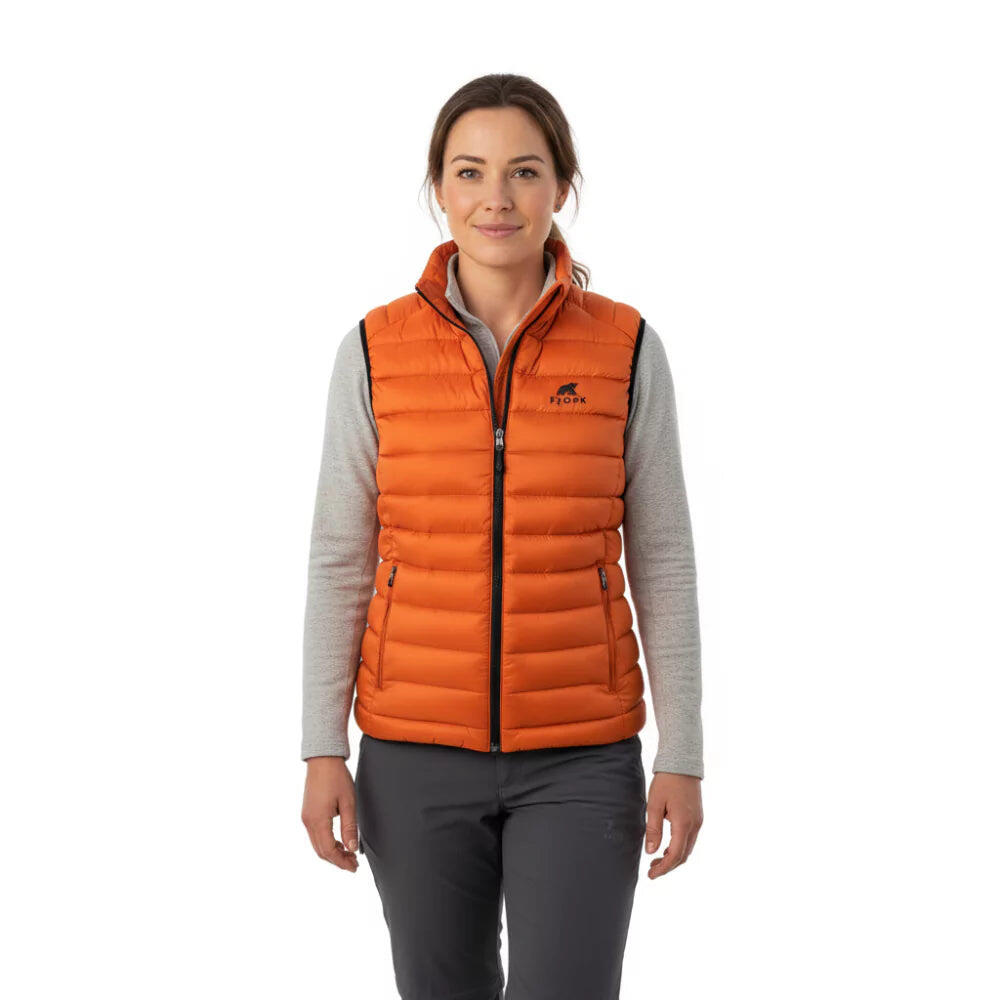 FJORK MERINO Nordend Women's Merino Sleeveless Jacket