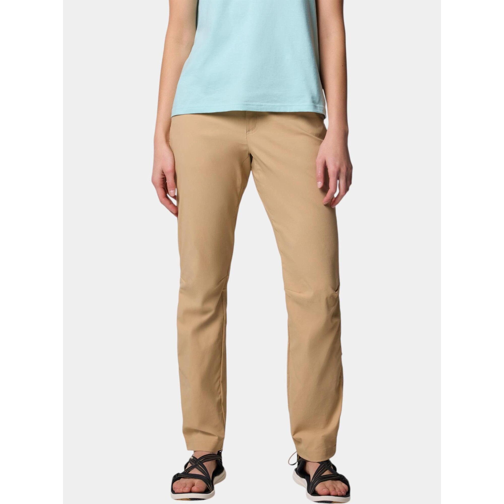 Columbia - Pantalon De Randonnée Femme Leslie Falls Ii - Pantalons - Beige - Taille Unique - Decathlon