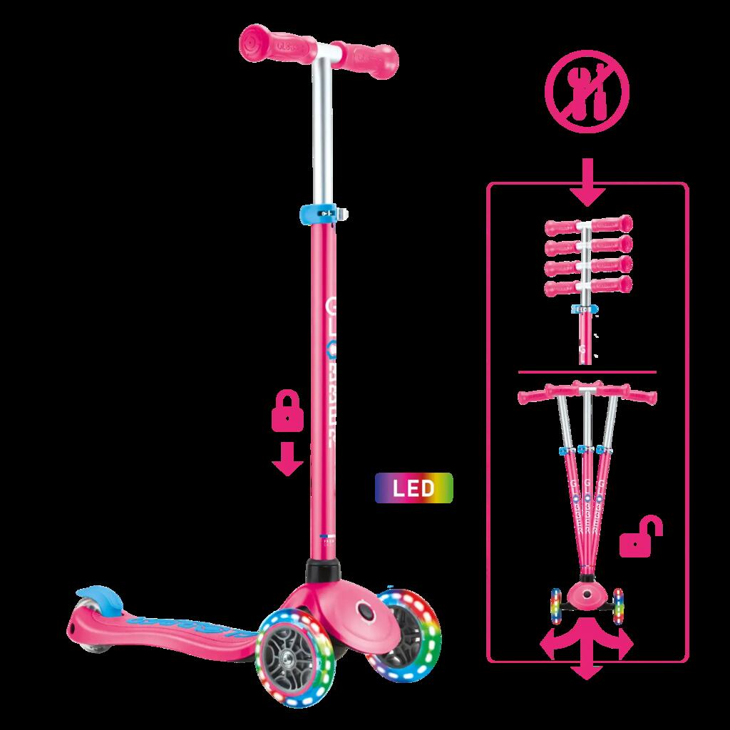 Children's scooter PRIMO PLUS LIGHTS