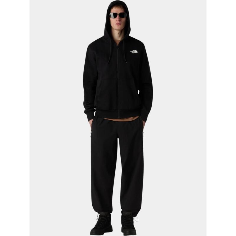 Pulover cu gluga M Simple Dome Full Zip Hoodie barbati