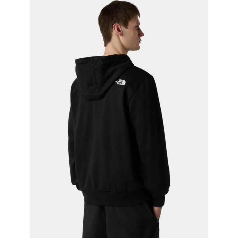 Pulover cu gluga M Simple Dome Full Zip Hoodie barbati