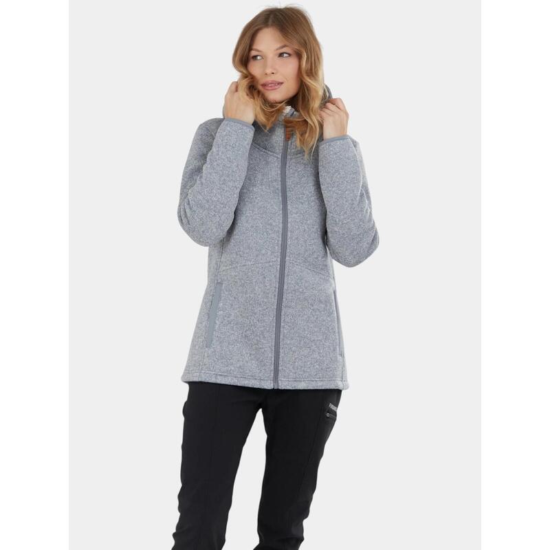 Pulover cu gluga Ara Fleece Jacket femei