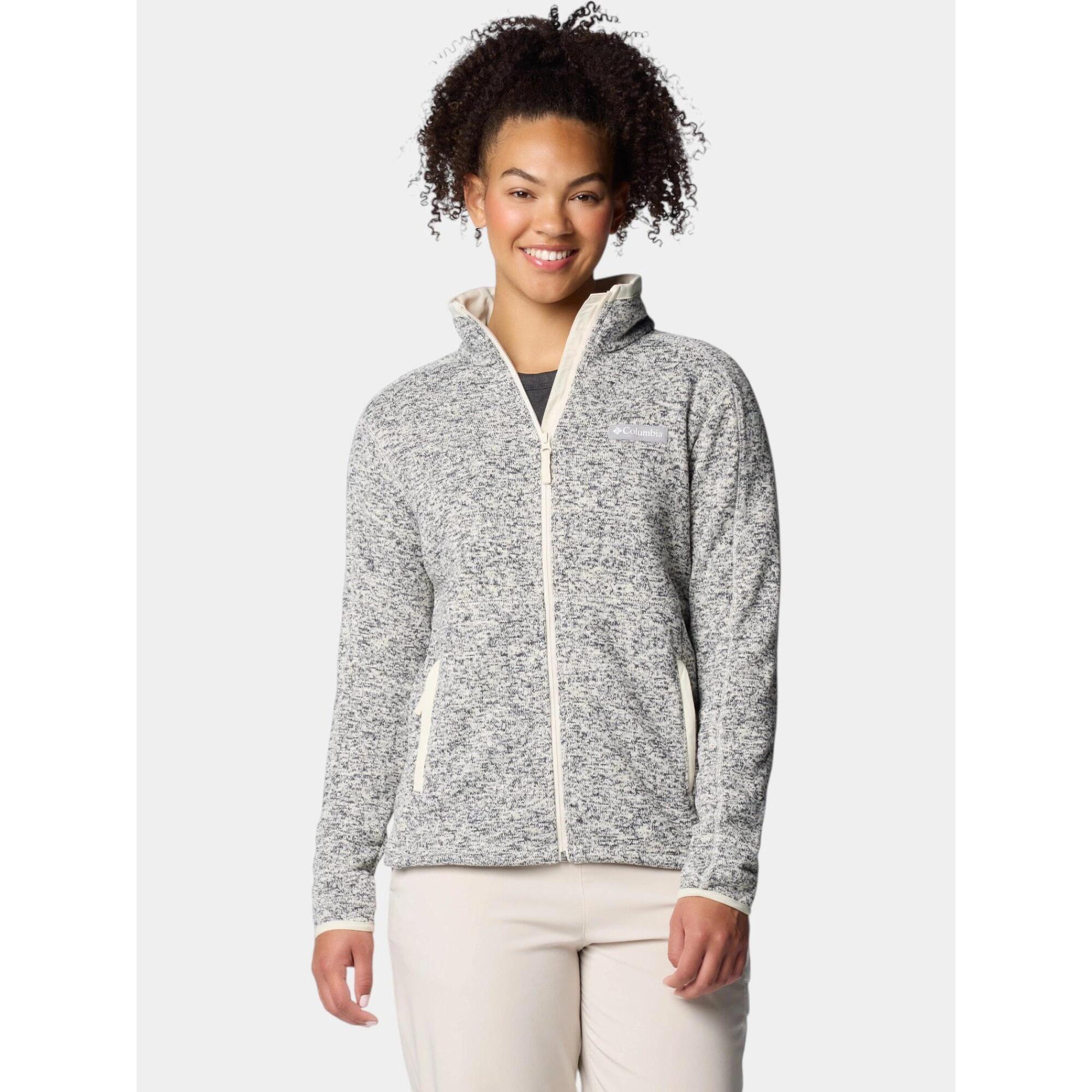 Columbia - Pull Femme Sweater Weather Ii - Polaire - Beige|noir - 40 M - Decathlon