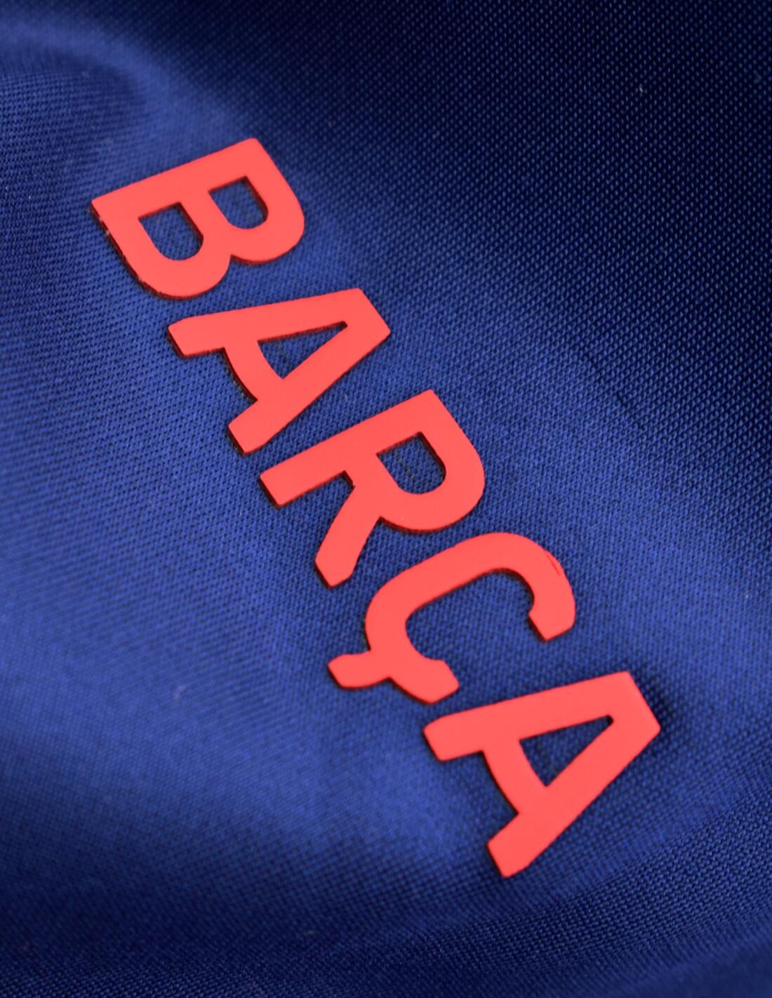 Chaqueta Entrenamiento Azul Marino FC Barcelona Junior 3/4