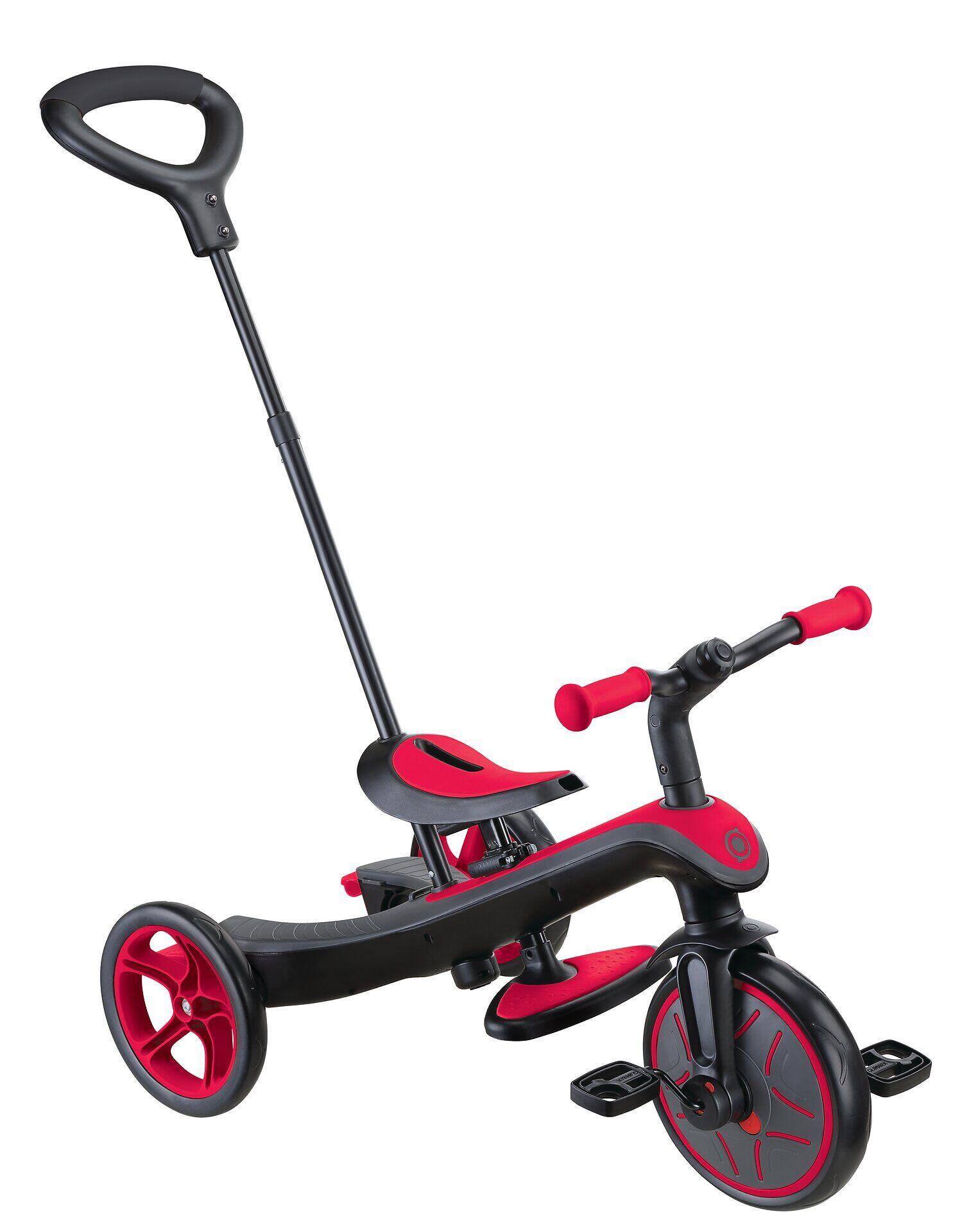 Tricycle évolutif pour bébé EXPLORER 4 en 1 - Rouge 11/15
