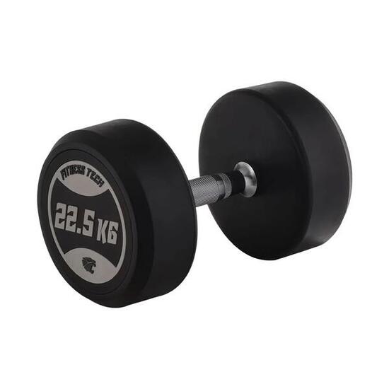 Haltères ronds de musculation 22,5 kg Fitness Tech – Lot de 2 unités