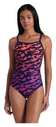 Arena Surfs Up Swimsuit Lightdro Pink / Blau