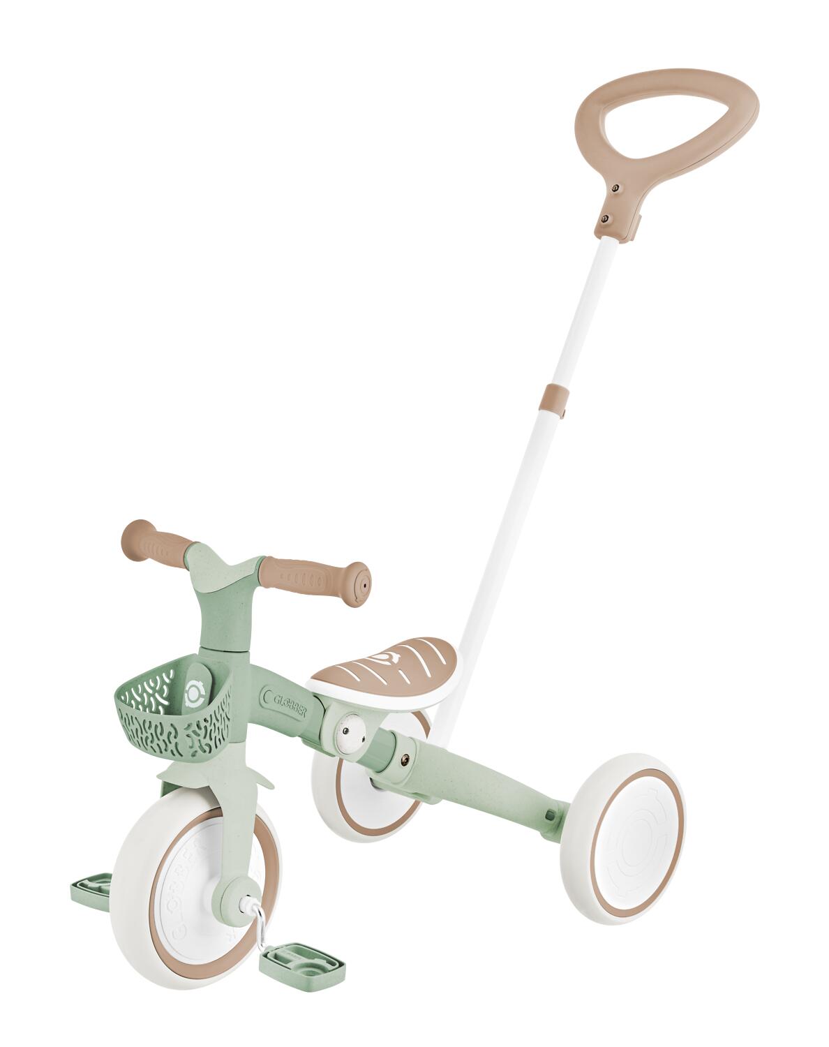 Tricycle LEARNING 3 EN 1 PLUS ECO - Vert Sauge 8/13