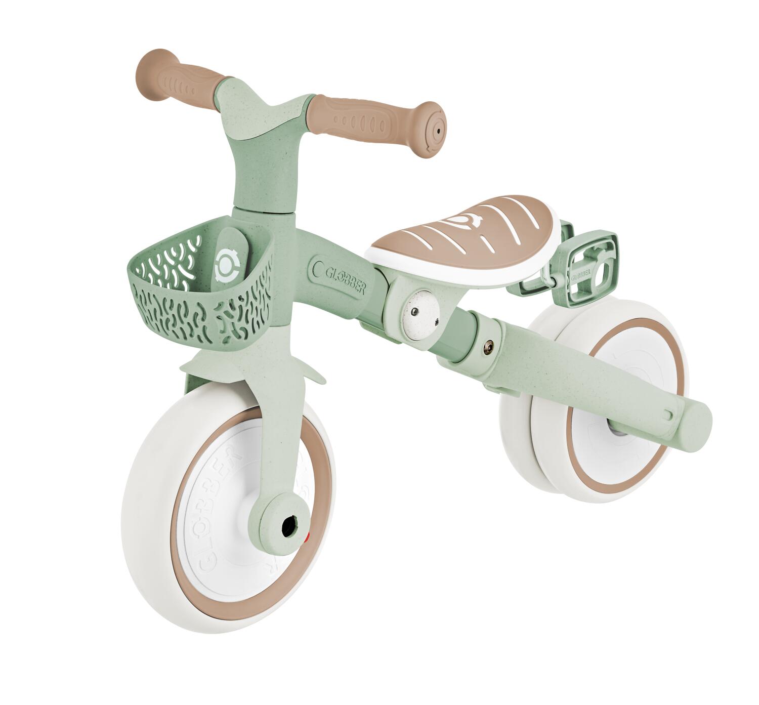 Tricycle LEARNING 3 EN 1 PLUS ECO - Vert Sauge 10/13
