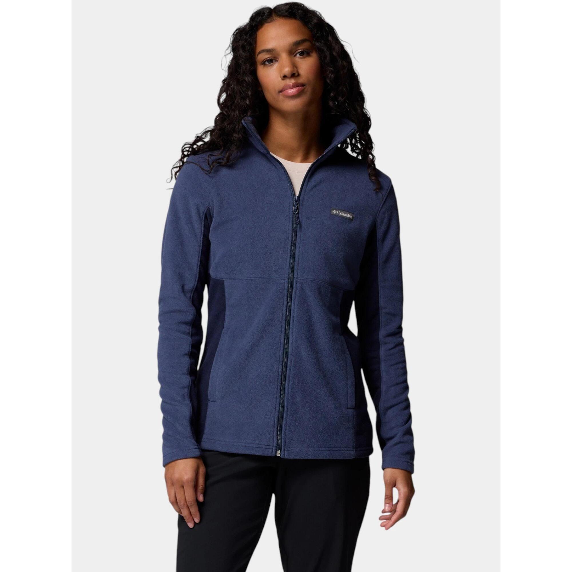 Columbia - Pull Femme Basin Trail Iii - Polaire - Bleu - Decathlon