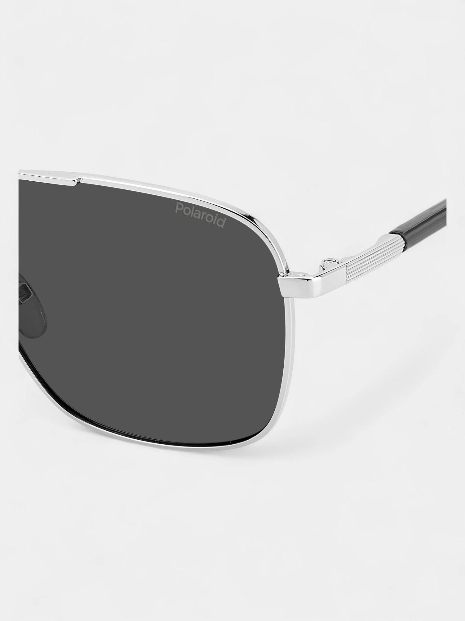 Lunettes de Soleil Polaroid PLD 4128/S/X 010 Polarisées en Métal Homme 60 mm 5/5