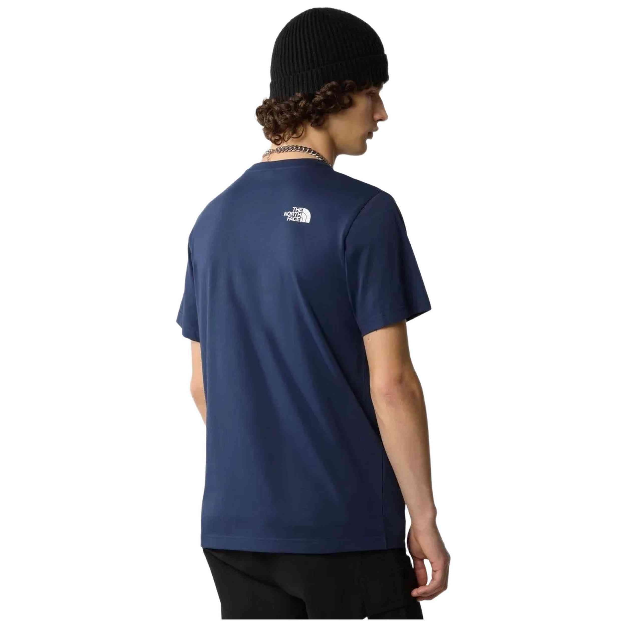 Maglia a maniche corte The north face modello NF0A87NG8K21 per uomini 3/5