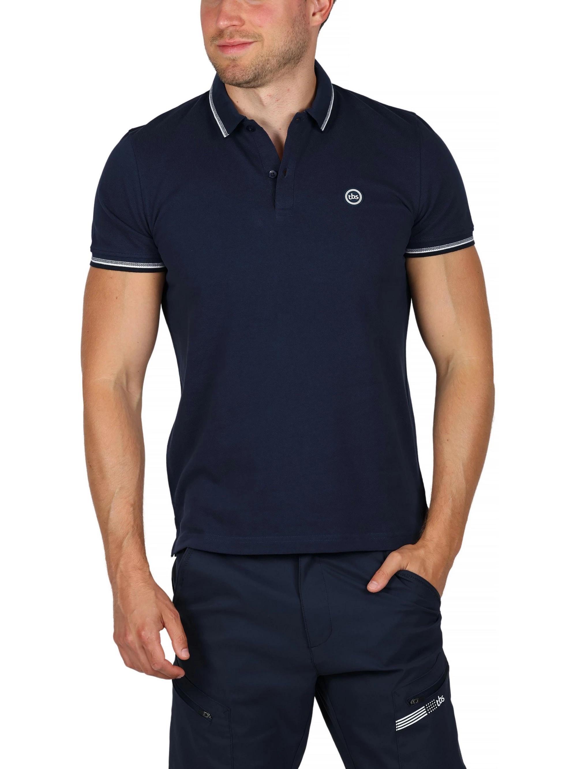 Polo manches courtes Homme - YVANEPOL Navy 5/6
