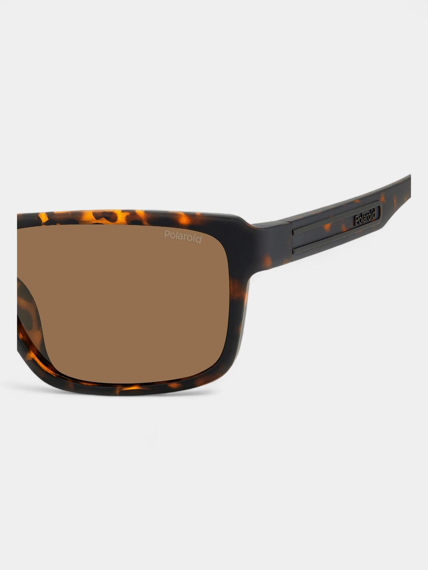 Lunettes de soleil polarisées POLAROID PLD 2158/S HGC homme, taille 58 mm 5/5