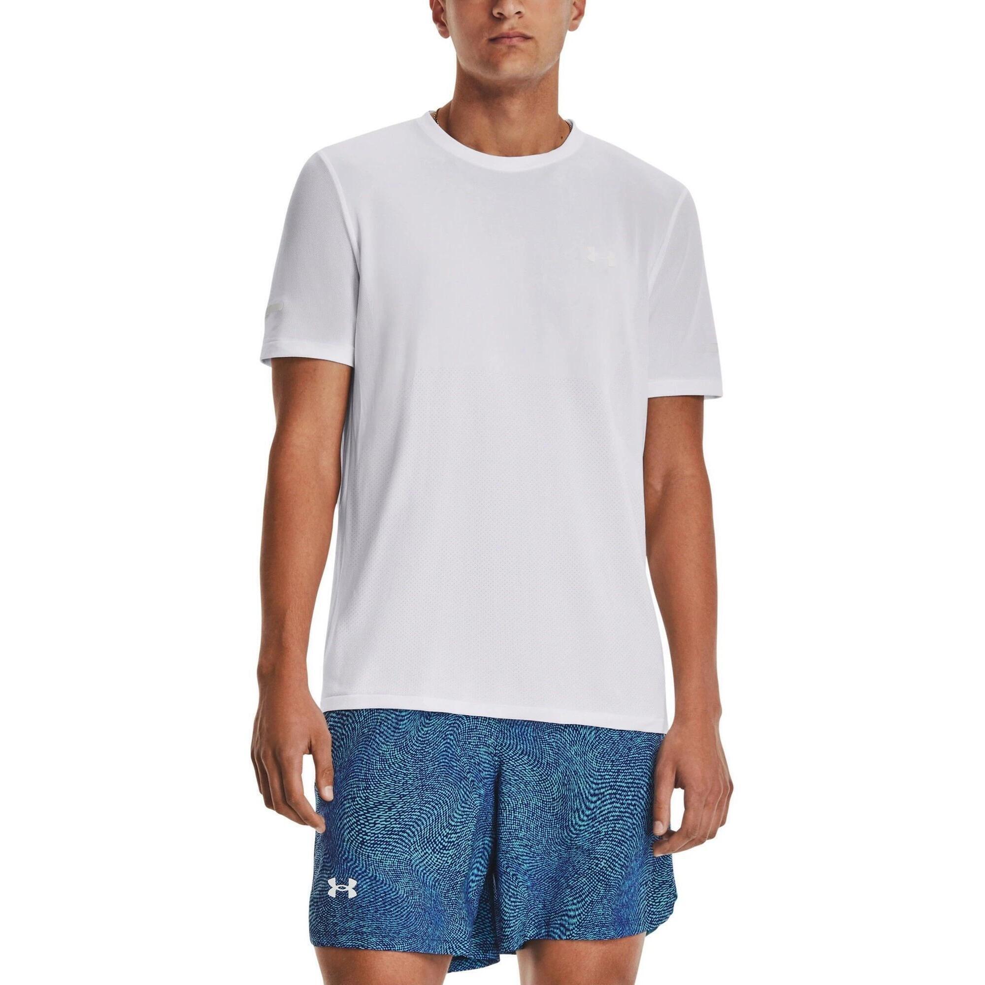 Under Armour - T-shirt De Course À Pied Under Armour Seamless Stride Pour Hommes - T-shirt Manches Courtes - Blanc - S - Decathlon