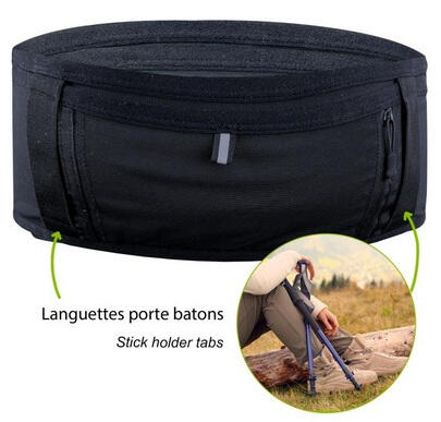 Ceinture de running 360° 2 - L - Noir 2/6