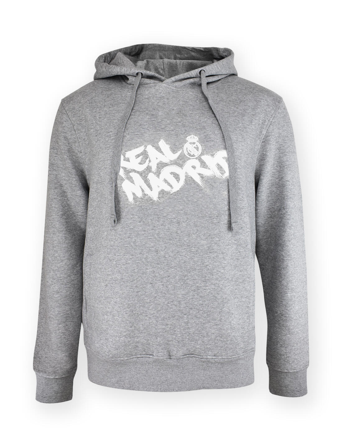 Sudadera Capucha Hoodie Real Madrid Gris 1/3