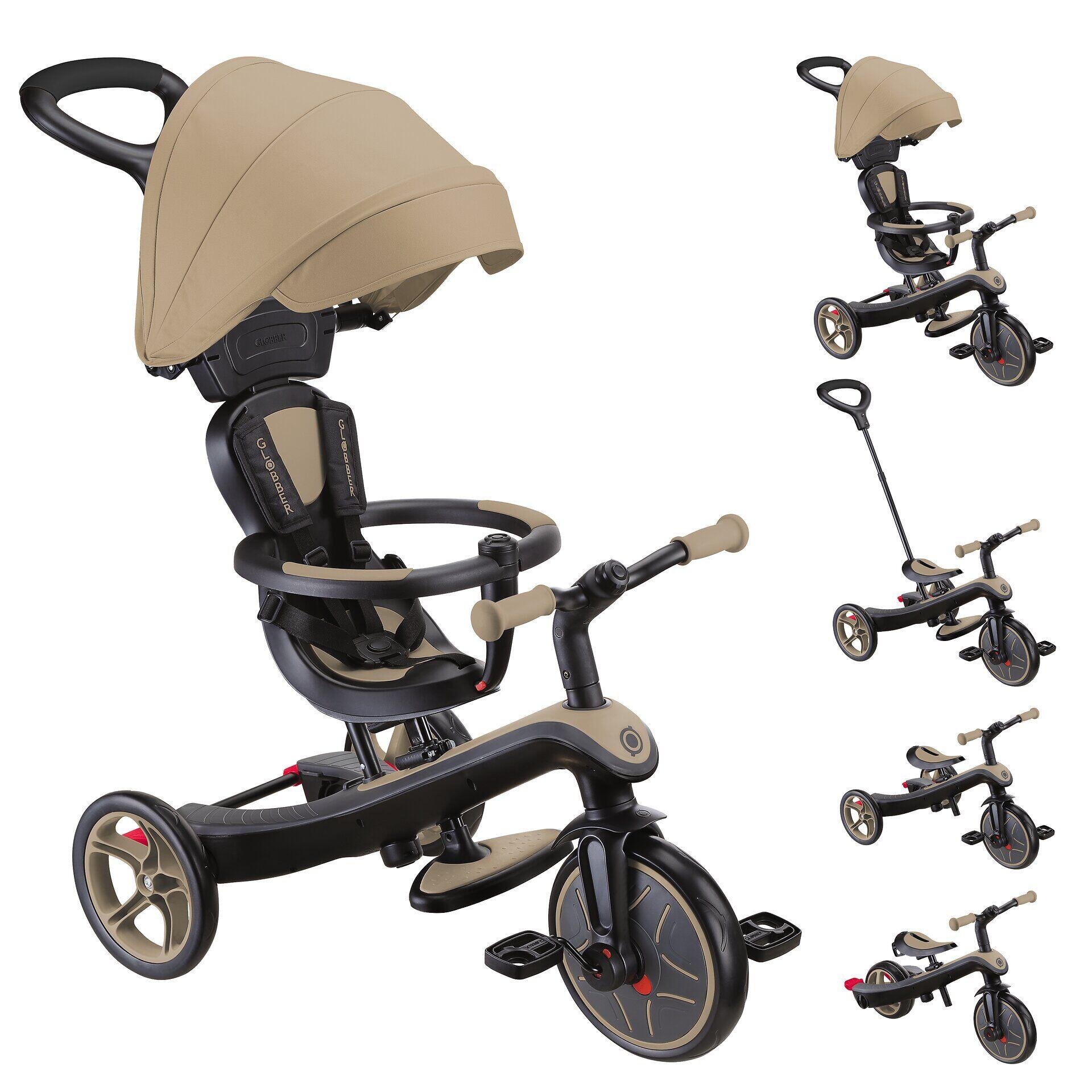 Globber Trike 4 in 1 in Bruin 9/15