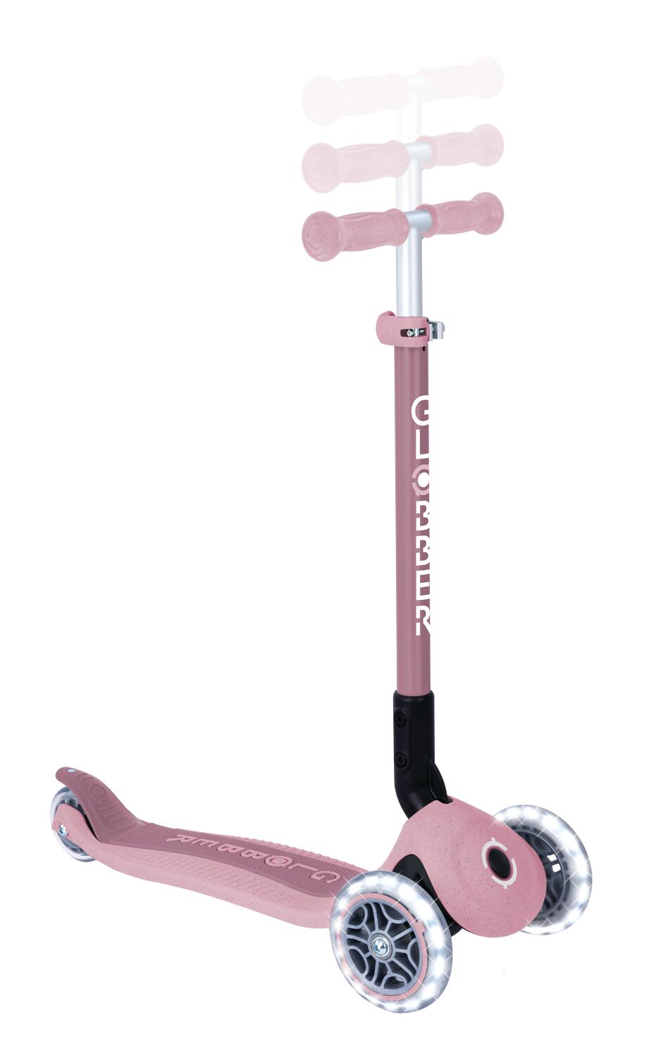 GLOBBER PRIMO FOLDABLE LIGHTS EC beere, mit Leuchtrollen 9/14